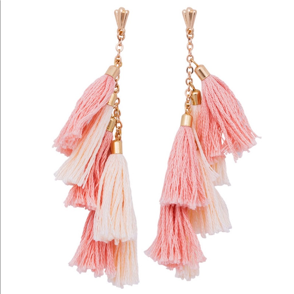 Ettika Daydreamer Tassel Earrings